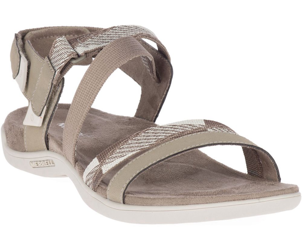 Merrell Sandaler Dame - District Mendi Backstrap - Grå - HRJ916754